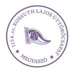 Útörőcsapat hivatalos bélyegzője (Megyaszó)