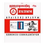 Egyirányú utca (Szerencsi Csokoládégyár KRESZ-sorozata)