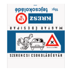 Útkereszteződés (Szerencsi Csokoládégyár KRESZ-sorozata)