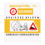 Veszélyes lejtő (Szerencsi Csokoládégyár KRESZ-sorozata)