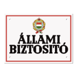 Állami Biztosító tábla (70-es évek)