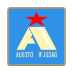 Alkotó Ifjúság jelvény (70-es évek)