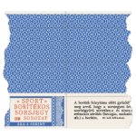 Borítékos sorsjegy hátoldala  (70-es évek)