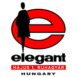 Az Elegant Május 1 Ruha­gyár termékemblémája