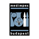 A Medimpex Külkereskedelmi Vállalat reklámemblémája (60-as évek vége)