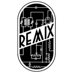 A REMIX Rádiótechnikai Vállalat emblémaváltozata 1