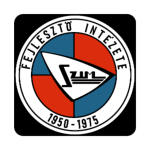 A halásztelki Szerszámgépipari Művek Fejlesztő Intézetének (SZIMFI) jubileumi emblémája