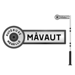 A MÁVAUT Autóközlekedési Vállalat megállójelző oszlopa az 50-es években